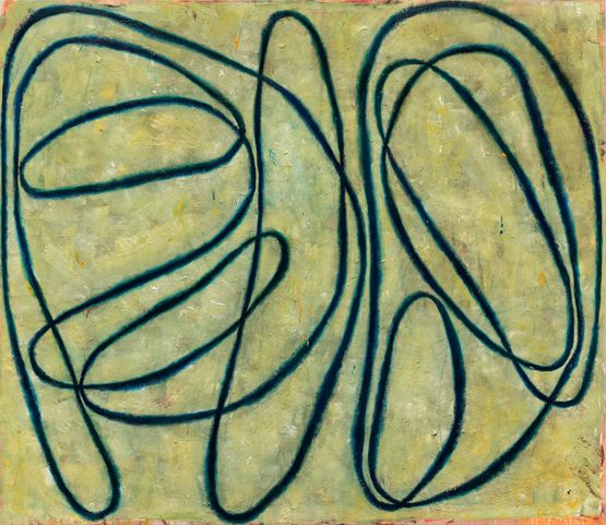 Olea by Ildiko Kovacs contemporary artwork Painting
