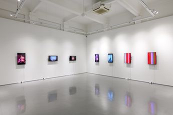 Contemporary art exhibition Group Exhibition NFT Group Show  Material Sense at The Columns Gallery Singapore