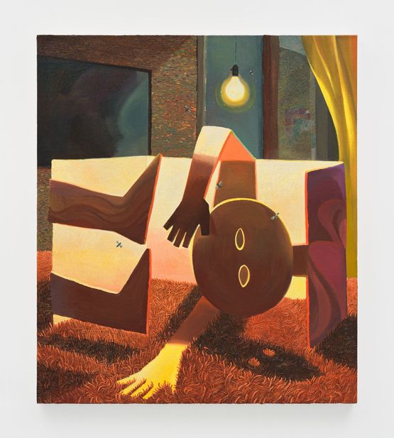 The Story of the Shadow by Cai Zebin contemporary artwork Painting