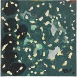 Untitled dark green by Wang Jun contemporary artwork painting