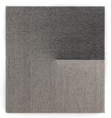 Woven Angle Gradient as Weft Black Three OClock by Analia Saban contemporary artwork painting textile