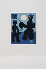 Flying Kites by Juan Narowe contemporary artwork painting