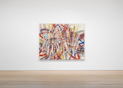 Mark Grotjahn Toys with Terrain at Gagosian