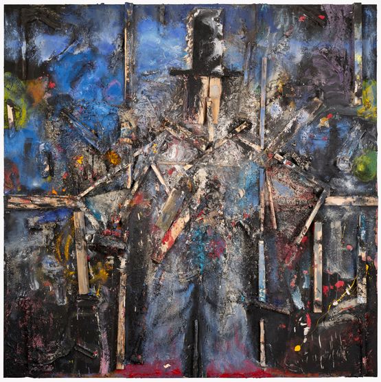 Prophet in the Storm by Jim Dine contemporary artwork Painting