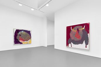 Contemporary art exhibition Portia Zvavahera Ndakaoneswa murima at David Zwirner New York 19th Street United States