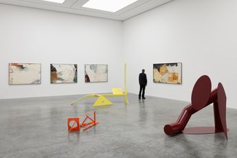 Contemporary art exhibition Samuel Ross LAND at White Cube Bermondsey London United Kingdom
