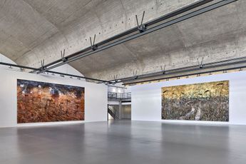 Contemporary art exhibition Anselm Kiefer Field of the Cloth of Gold at Gagosian Le Bourget France