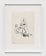 Untitled from Circus by Tom of Finland contemporary artwork drawing