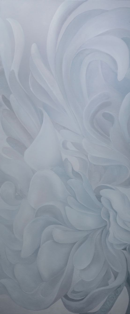 Curly April-6 by Ellen Sheidlin contemporary artwork Painting