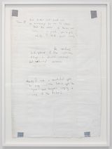 AW70043.1013-2 untitled when I ask a beautiful ape by The Estate of L. Budd contemporary artwork drawing painting works on paper