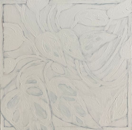Monstera Deliciosa by Jacques Vartabedian contemporary artwork Painting