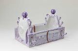 A Discrete History of Intimacy and Violence double urinal basin with faucets by Nicki Green contemporary artwork sculpture