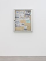 Community Notice Board Real Estate by Fiona Connor contemporary artwork sculpture