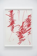 Untitled by Joel Andrianomearisoa contemporary artwork drawing