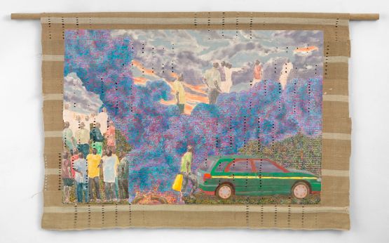 One Particular Man by Nengi Omuku contemporary artwork Painting