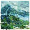 cold mist of singgalang mountain by Erizal As contemporary artwork Painting