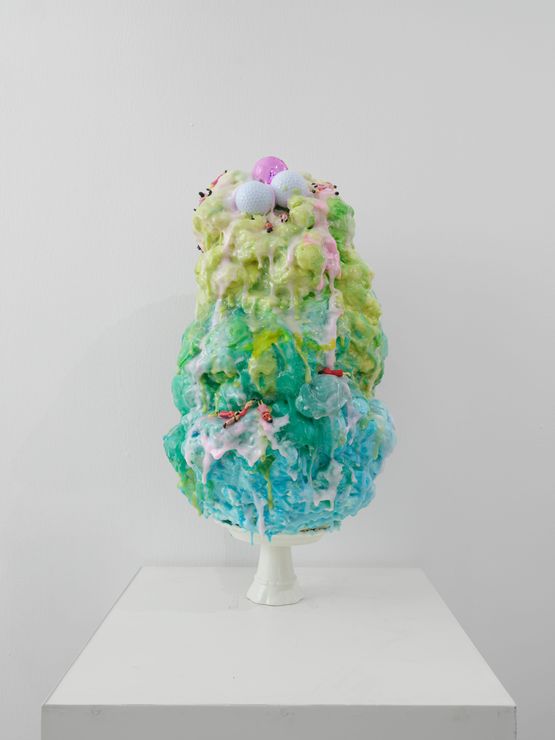 Sundae-Knickerbocker Glory by Li Hainan contemporary artwork Sculpture