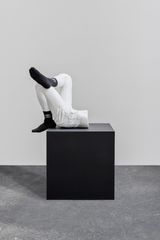 Black Socks by Elmgreen  Dragset contemporary artwork sculpture