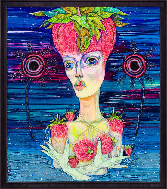 marry me by Del Kathryn Barton contemporary artwork Painting