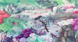 Swimming on death by Eguchi Ayane contemporary artwork painting