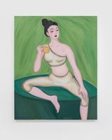 Couldnt care less by Julia Long contemporary artwork painting