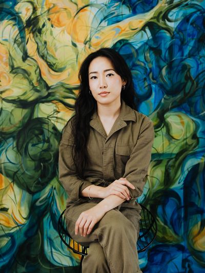 Julia Jos Paintings Unfold Boundless Energy at Charles Moffett