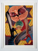 inside another land 35 by Del Kathryn Barton contemporary artwork mixed media