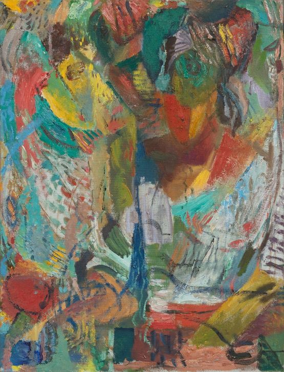 Sorrows by Yuan Yunsheng contemporary artwork Painting