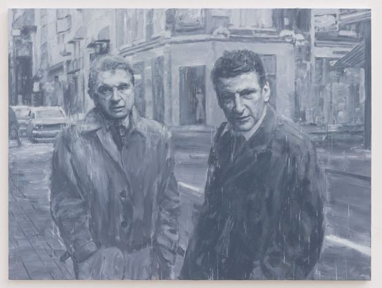 WANTED IN LONDON Francis Bacon and Lucian Freud by Yan Pei-Ming contemporary artwork Painting