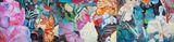 Contradictory flower city  by Xiong Yu contemporary artwork painting