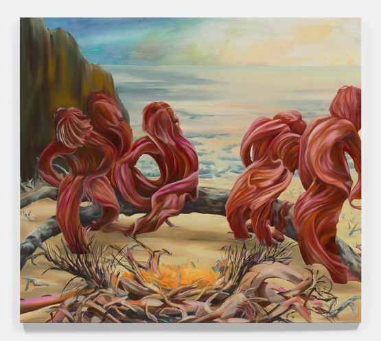 Its momentary by Monika Karandi contemporary artwork Painting