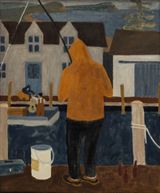 Rain Slicker by James P. Morse contemporary artwork painting