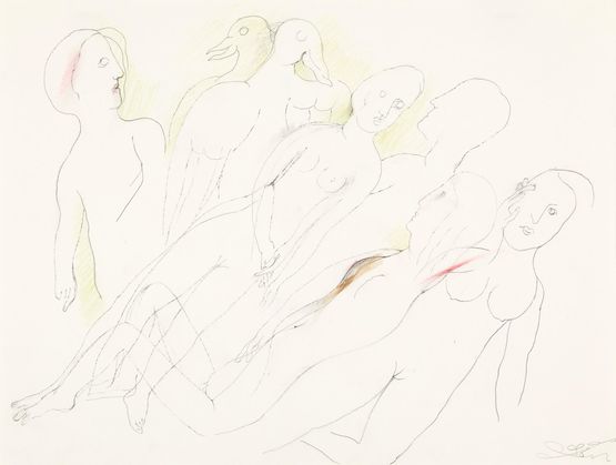 Untitled by Oswald Oberhuber contemporary artwork Works on Paper