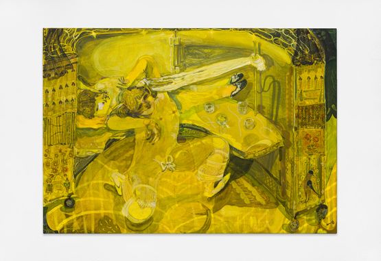 The evidence of something by Guglielmo Castelli contemporary artwork Painting