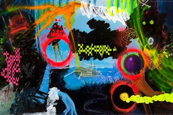 Contemporary art exhibition Judy Darragh SCI FI at Two Rooms Auckland New Zealand