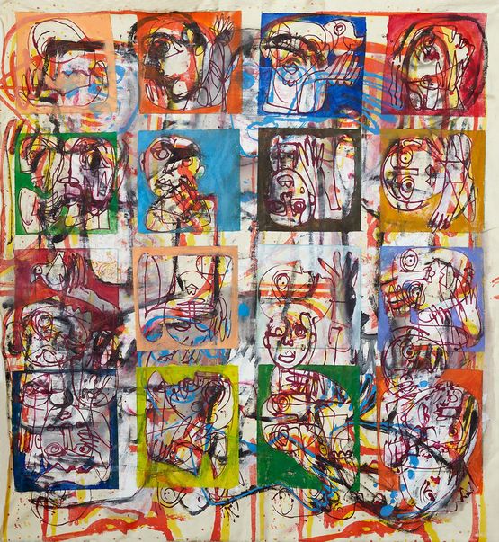 Untitled 31 by Fadi Yazigi contemporary artwork Painting