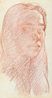 Liu Dan Self-Portrait by Liu Dan contemporary artwork Works on Paper