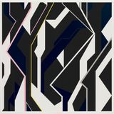 Vertical Power 2 by Sarah Morris contemporary artwork print