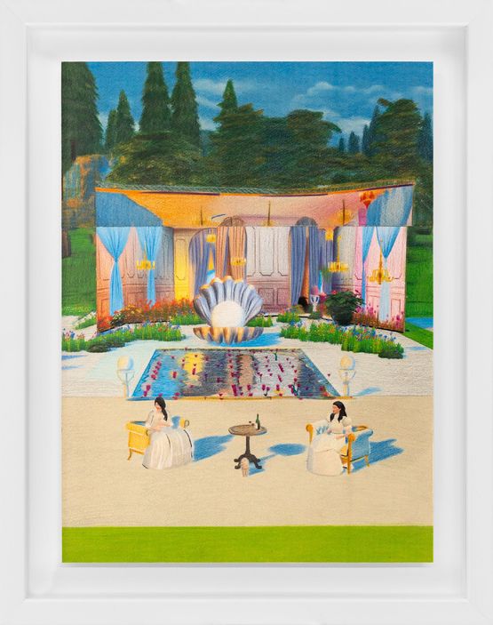 Home Sweet Home After Love Pool 3 RAW by Mak2 contemporary artwork Works on Paper