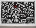 Untitled by Keith Haring contemporary artwork Painting