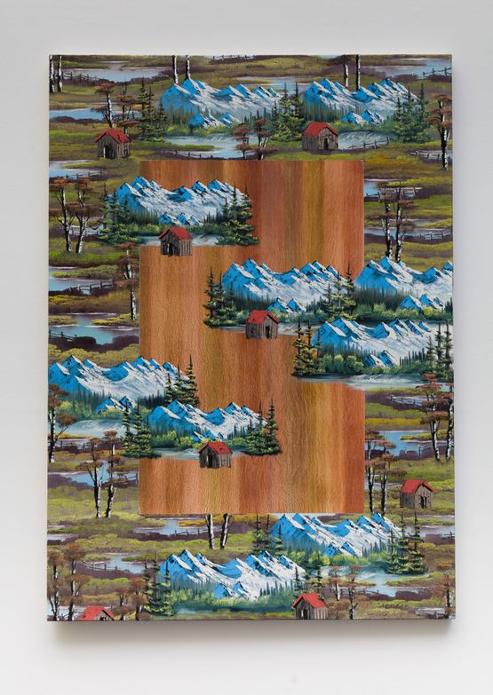 Birch Pond Veneer Centre by Neil Raitt contemporary artwork Painting