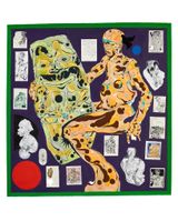 The Initiates Studies by Richard Ayodeji Ikhide contemporary artwork painting