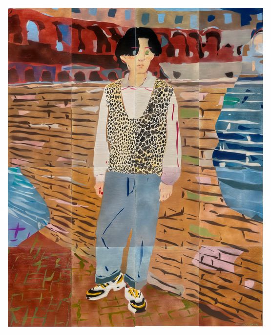 Boys Colosseum by Su Yuming contemporary artwork Painting