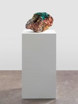 Ohne Titel bemalt von Herbert Brandl by Franz West contemporary artwork painting