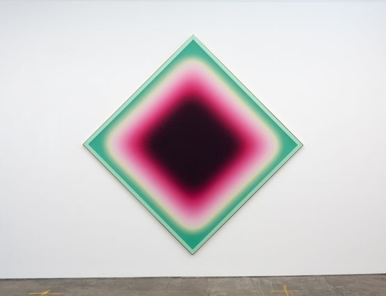 Atoms Encode in Pantone by Jonny Niesche contemporary artwork Painting