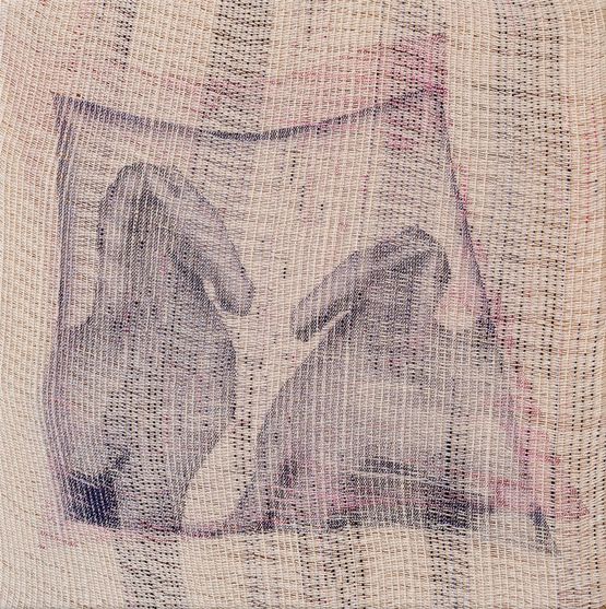 From my shadow by Tarika Sabherwal contemporary artwork Painting