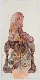 Termitaria Indwelling IV by John Wolseley contemporary artwork drawing painting print works on paper