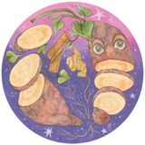 Sweet Potato Soup by Charlotte Mui Ngo-Suet contemporary artwork painting