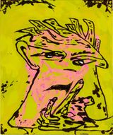 it came from the mouth by Tom Polo contemporary artwork painting