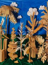 Forest in Paper  by Shih Yung Chun contemporary artwork painting